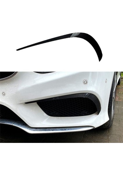 Ön Tampon Ayırıcı Spoiler Sis Lambası Kaşlar Mercedes Için For Benz E Sınıf W212 Facelıct 2013-2015 Karbon Deseni (Yurt Dışından) modelleri