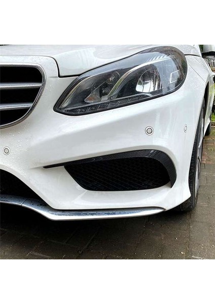 Ön Tampon Ayırıcı Spoiler Sis Lambası Kaşlar Mercedes Için For Benz E Sınıf W212 Facelıct 2013-2015 Karbon Deseni (Yurt Dışından) fırsatları