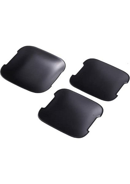 Land Rover Defender Için 90 2020-2023 Araba Dış Kapı Kolları Kapak Yan Kapı Kasesi Kapağı Kaplama Aksesuarları 3pcs Mat Siyah (Yurt Dışından)