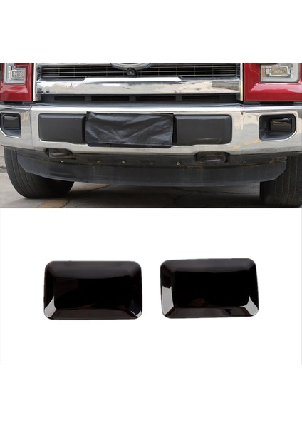 Füme Ön Sis Kapağı Kapağı Dekorasyon Trim Koruması Ford F150 2015-2020 Dış Aksesuarlar (Yurt Dışından) fırsatları