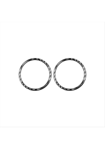 Audi Tt 8n 2001-2006 Için Karbon Fiber Yan Hava Çıkış Kapağı Çerçevesi Çerçeve Çıkartma Etiketi Iç Aksesuarlar (Yurt Dışından)