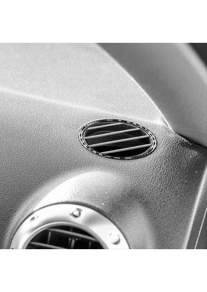 Audi Tt 8n 2001-2006 Için Karbon Fiber Yan Hava Çıkış Kapağı Çerçevesi Çerçeve Çıkartma Etiketi Iç Aksesuarlar (Yurt Dışından) indirimleri