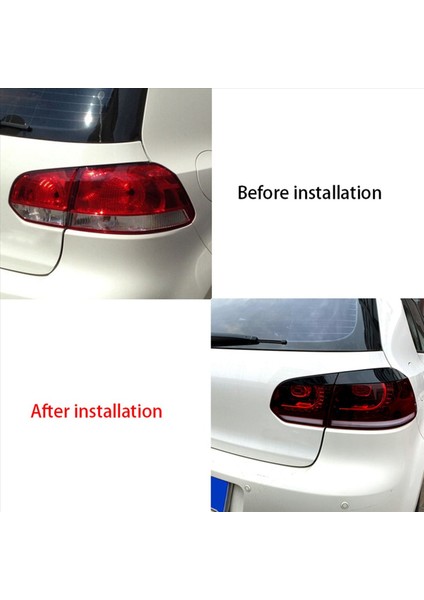 2x Araç Arka Far Kaş Kapağı Kaplama Kafa Işık Lamba Çıkartması 2009-2012 Golf 6 Mk6 (Yurt Dışından) fiyatları