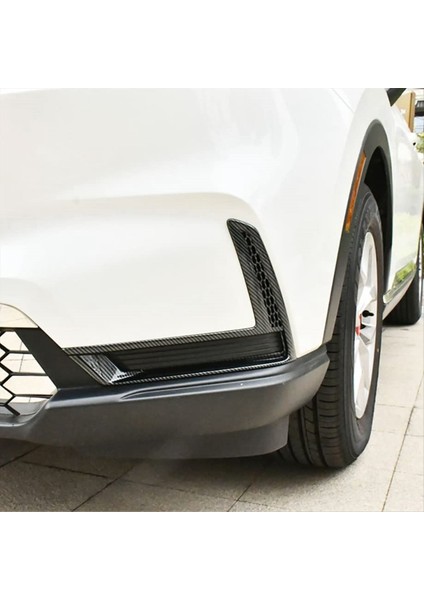 Honda Crv Cr -V 2023 2024 Araba Ön Sis Işık Lamba Kapak Dekor Dekor Aksesuarları - Abs Karbon Fiber (Yurt Dışından) fiyatları