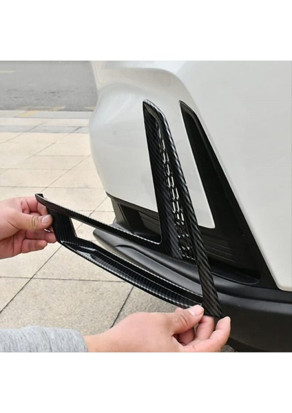 Honda Crv Cr -V 2023 2024 Araba Ön Sis Işık Lamba Kapak Dekor Dekor Aksesuarları - Abs Karbon Fiber (Yurt Dışından) indirimleri