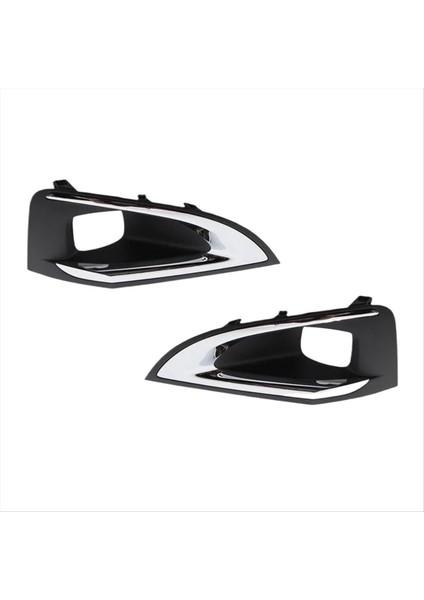 Sis Lambası Çerçeve Dekorasyon Parçaları Kaplama Çerçeve Sis Lambası Kapağı Sis Lambası Izgarası 1806095X 1806096X Peugeot 3008 P84 (Yurt Dışından)