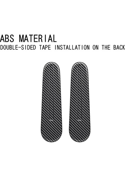 Honda Freed Hava Crosstar 2024 Için Araba Orta Kapı Kolu Anahtar Anahtarı Çıkartması Kapı Kolu Kaplama Parlak Siyah (Yurt Dışından) fırsatları