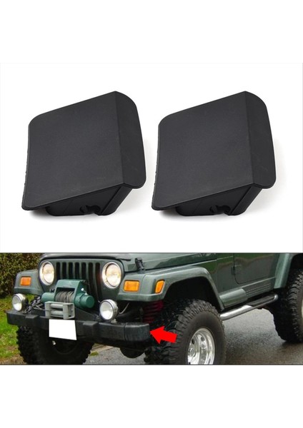 1paır Ön Tampon Uç Kapağı Kapak 55078138AA Jeep Wrangler Tj 1996-2006 (Yurt Dışından) fırsatları