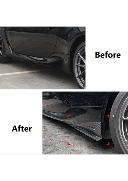Toyota GR86 Subaru Brz 2022-2025 Yan Etek Rocker Basters Winglet Wings Canard Difüzör A (Yurt Dışından) fırsatları
