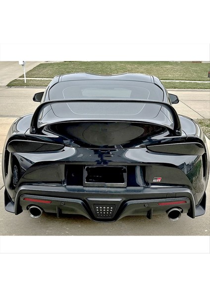 Toyota Supra Için Araba Arka Lamba Kapağı gr A90 A91 Mk5 2019-2024 Füme Arka Lamba Kabuk Kapağı Trim Koruma Aksesuarları (Yurt Dışından) fiyatları