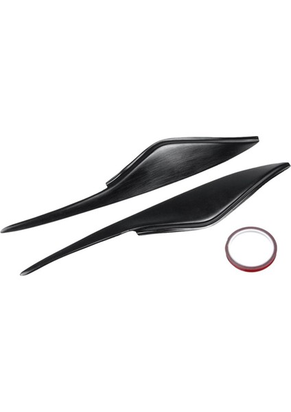 Araba Siyah Far Kaş Kapağı Trim Kafa Işık Lamba Çıkartma Ford Mondeo Mk4 2007-2013 (Yurt Dışından)