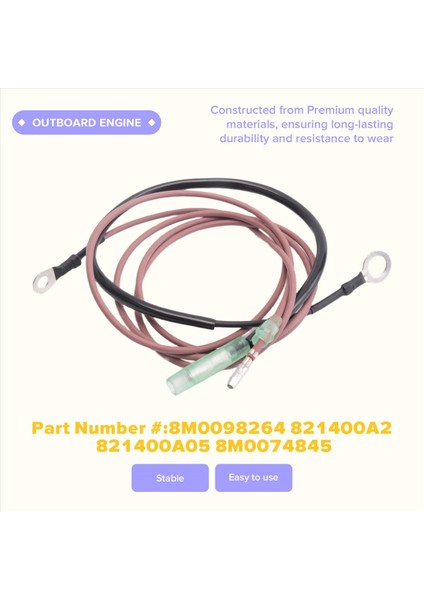 Merkür Dıştan Takma Motor Için Doğal Trim Gönderen Kiti 30 35 40 50 60 Hp 8M0098264 821400A2 821400A05 8M0074845 (Yurt Dışından) indirimleri