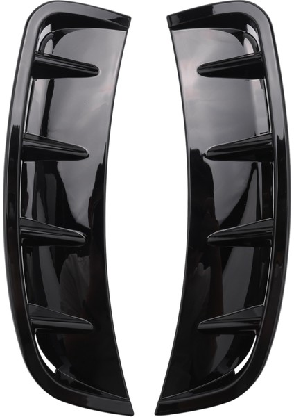 Siyah Ön Tekerlek Tarafı Hava Vent Kanalları Mercedes-Benz A-Serisi W177 A200 A220 A220 A35 Amg 2019 2020 Için Dekorasyon Dekorasyonu (Yurt Dışından)