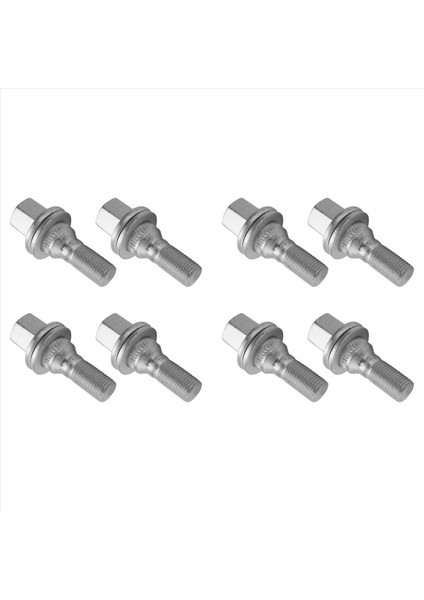 8pcs 17MM Araba Tekerlek Somunları Cıvatalar Peugeot Için Düz Koltuk 206 308 3008 207 cc Sw 508 Citroen C5 C4L 540567 (Yurt Dışından) fiyatları