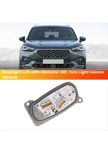 Araba Far Modülü LED Seat Leon Leon Tarraco 2019-2024 Drl Dönüş Işık Kaynak Modülü 5FJ941476 Sağ (Yurt Dışından) fiyatları