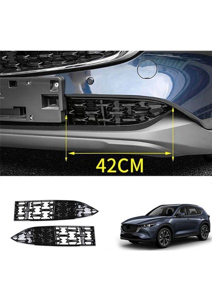 Araba Ön Alt Tampon Izgara Izgara Kalıp Kalıp Kapağı Mazda Cx5 Cx-5 2022+ Ön Alt Orta Net Dekorasyon B (Yurt Dışından) fiyatları