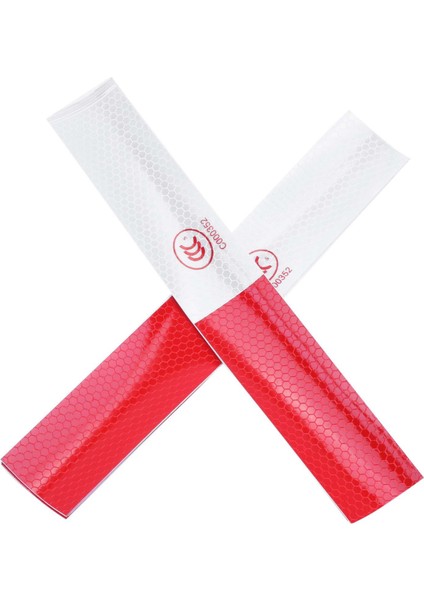 10 Adet Araba Kamyonu Yansıtıcı Altıgen Nokta Baskılı Çıkartma Kırmızı Gümüş Ton (Yurt Dışından) modelleri