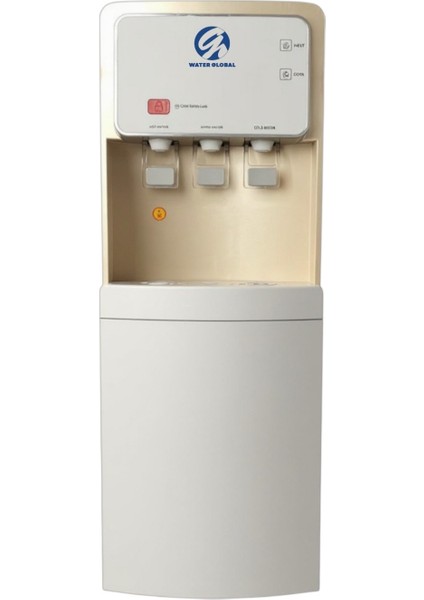 Arıtmalı Su Sebili 80GPD Ro - Sıcak, Ilık ve Soğuk Su - 3 Musluklu Beyaz Gold modelleri