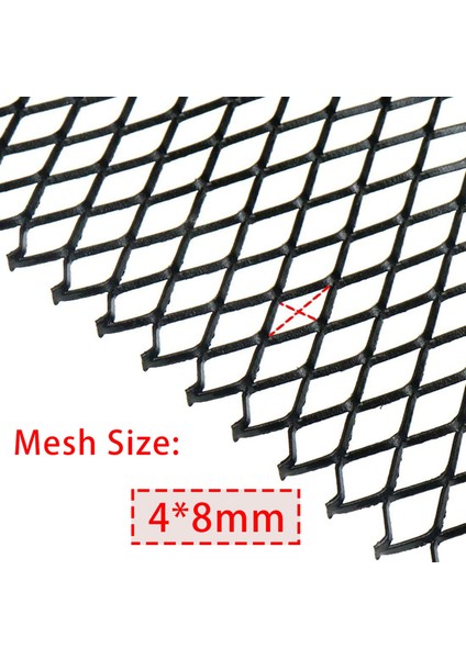 100X33CM Araba Izgara Örgü Kılıfı Siyah Boyalı Alüminyum Alaşım Iz (Yurt Dışından) indirimleri