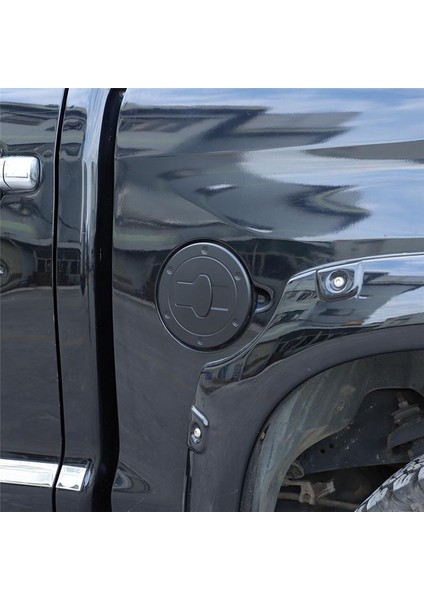 Toyota Tundra 2007-2021 Yakıt Deposu Kapağı Dekoratif Koruma Etiketi Dış Aksesuarları Abs Mat Siyah (Yurt Dışından) indirimleri