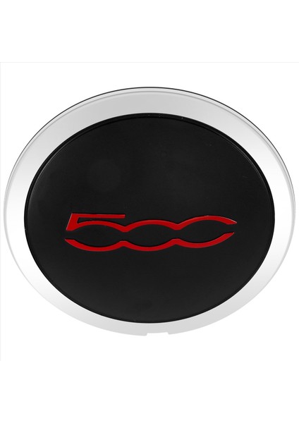 Fiat Için 133MM Hubcap 500 Tekerlekler Merkez Hub Kapakları 68078419AC 68078421AC Toz Kapak 51884863 Kırmızı (Yurt Dışından) modelleri