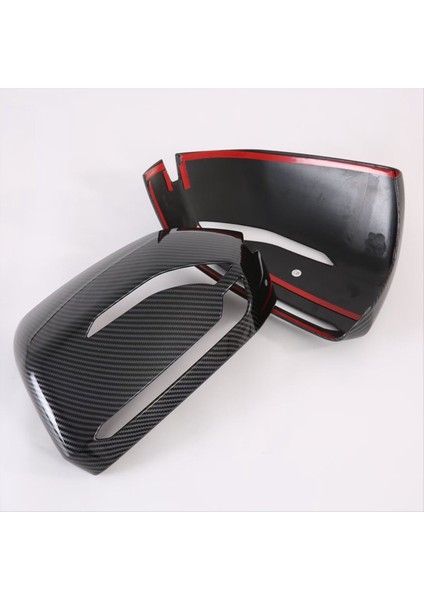 Hyundai Palisade Için 2019-2023 Araba Dikizli Ayna Kapağı Kapak Yan Kapı Aynası Kapağı Kaplama Trim Aksesuarları Abs Karbon Fiber (Yurt Dışından) fiyatları