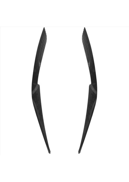 Siyahli Abs Izgara Kapağı Döşeme Far Göz Kapakları Kaş Far Döşeme Araba Lambası Kaşları Bmw X5 X6 G05 G06 B (Yurt Dışından) modelleri