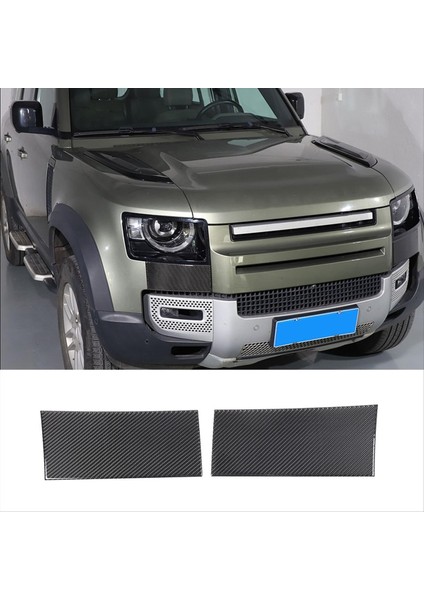 Land Rover Defender Için Karbon Fiber 90 110 130 2020-2024 Far Alt Panel Kapak Trim Dış Aksesuarlar (Yurt Dışından) fiyatları