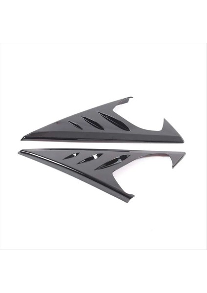 Bmw X3 G01 Için 2018-2022 Araba Dikiz Aynası Yan Pencere Spoyler Üçgen Kapak Kaplama Aksesuarları - Parlak Siyah (Yurt Dışından)