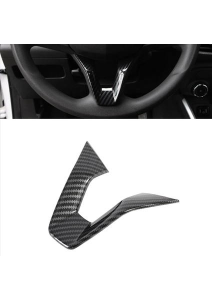 Chevrolet Onix 2019-2021 Için 3x Karbon Fiber Araba Direksiyon Kapağı Kaplama Aksesuarları (Yurt Dışından) fırsatları
