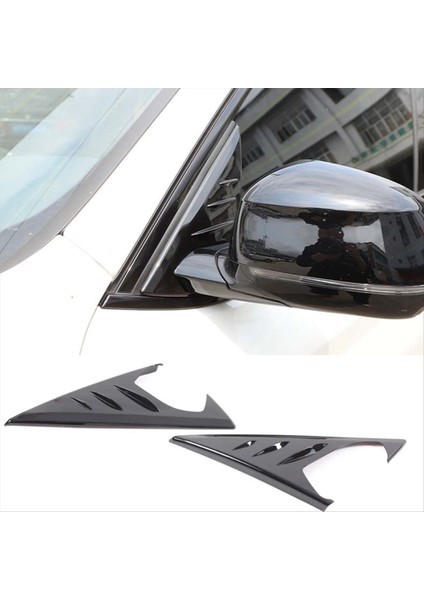 Bmw X3 G01 Için 2018-2022 Araba Dikiz Aynası Yan Pencere Spoyler Üçgen Kapak Kaplama Aksesuarları - Parlak Siyah (Yurt Dışından) fiyatları