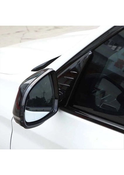 Bmw X3 G01 Için 2018-2022 Araba Dikiz Aynası Yan Pencere Spoyler Üçgen Kapak Kaplama Aksesuarları - Parlak Siyah (Yurt Dışından) fırsatları