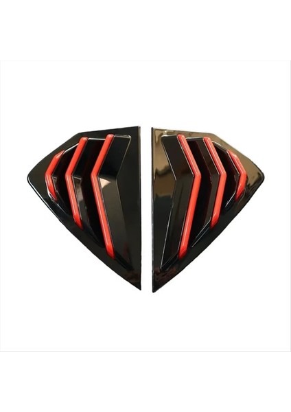 Mazda 3 Axela Hatchback Için 2020-2022 Araba Arka Kangan Penceresi Yan Deklanşör Kapağı Döşeme Sticker Aksesuarları (Yurt Dışından)