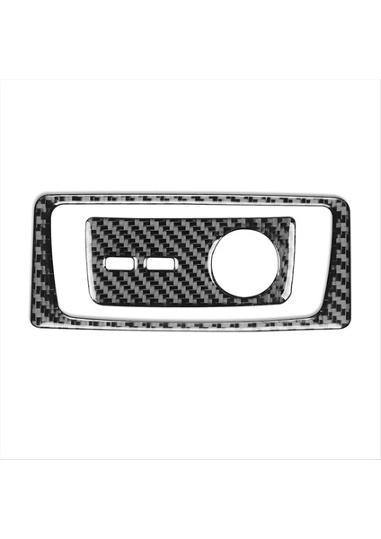 Audi Q5L Fy Sq5 2018-2024 Için Gerçek Karbon Fiber Lhd Arka Çakır Çıkar Power Panel Kapak Iç Trim Çıkartma (Yurt Dışından)