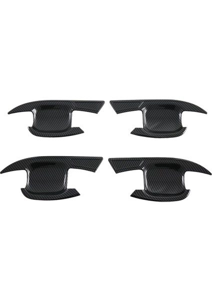 Mg Zs 2024 Araç Dış Kapı Tutucu Kase Kapağı Trim Koruyucu Aksesuarları Abs Karbon Fiber (Yurt Dışından)