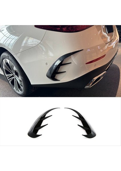 Arka Tampon Spoiler Alt Yan Hava Havalandırma Çerçevesi Kapak Mercedes Benz E Sınıfı W214 2024 Aksesuarlar (Yurt Dışından) indirimleri