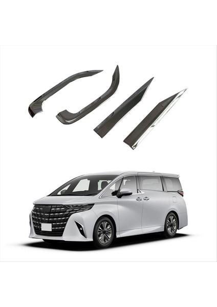 Toyota Alphard Vellfire 40 Serisi 2023 Yan Reflektör Arka Tampon Sis Lambası Krom Trim Şeridi 117430928 (Yurt Dışından) fiyatları