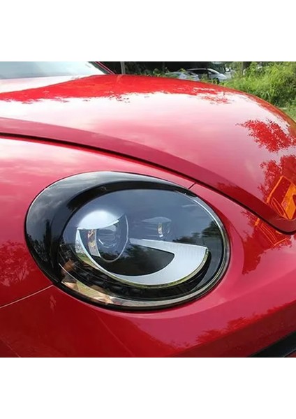 Volkswagen Vw Beetle Için 2012-2018 Araba Far Kaş Trim Kapak Kafası Işık Göz Kapakları Koşun (Yurt Dışından) fiyatları