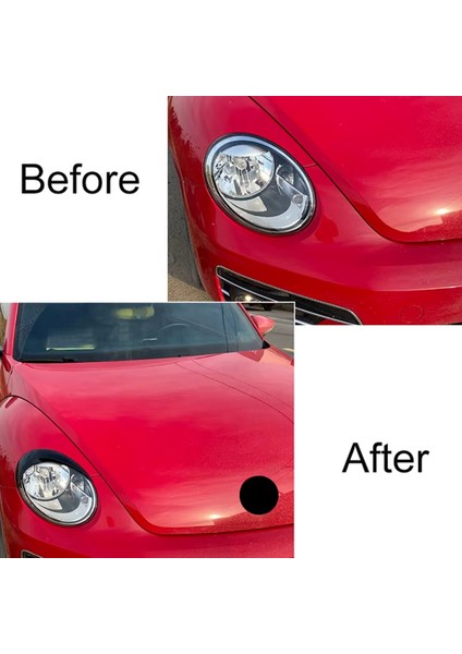 Volkswagen Vw Beetle Için 2012-2018 Araba Far Kaş Trim Kapak Kafası Işık Göz Kapakları Koşun (Yurt Dışından) indirimleri