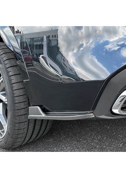 Bmw X5 G05 M Sport 2019-2023 Arka Tampon Dudak Açısı Difüzör Splusör Spoiler Koruyucu Karbon Fiber (Yurt Dışından) indirimleri