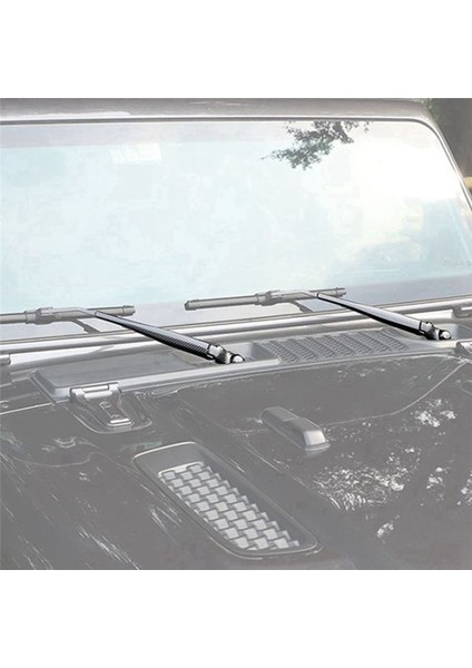 Jeep Wrangler Için Cam Silecek Jl Jt 2018+ Araba Ön Yağmur Sil Üreticisi Dekorasyon Kapağı Trim Aksesuarları B (Yurt Dışından) fiyatları