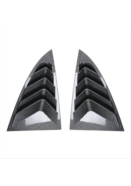 Tesla Model 3 Highland 2024 Kantı Yan Hava Trim Üçgen Aksesuarları Karbon (Yurt Dışından)