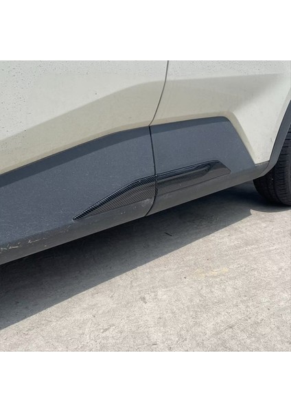 4pcs Karbon Fiber Renkli Araba Dış Kapak Kapağı Kapak Dekoru Için Byd Yunus Mini/byd Seagull (Yurt Dışından) fırsatları