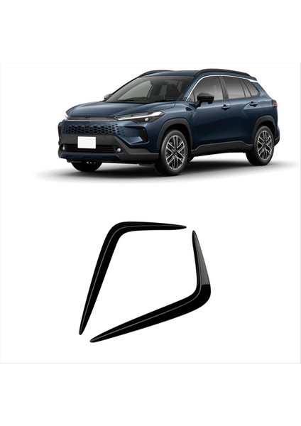 Toyota Corolla Cross 2025 Dış Aksesuarlar Için Araba Ön Sis Far Çerçevesi Kapak Döşeme (Yurt Dışından) indirimleri