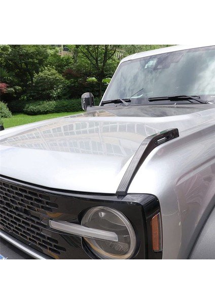 Hood Trail Manzaraları Dekorasyon Kapağı Çıkartmaları Ford Bronco Için Dış Aksesuarlar 2021-2023 2 Paket Karbon Fiber (Yurt Dışından) indirimleri
