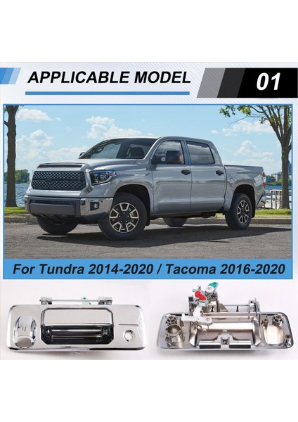 Toyota Tundra Tacoma Arka Kapı Kolu Için 69090-0C090 Anahtar Deliği Deliği ile Araba Bagaj Kapağı Mandal Sapı (Yurt Dışından) fırsatları