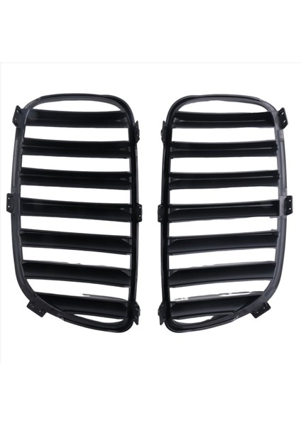 1paır Parlak Siyah Ön Grille Bmw E83 X3 Lcı Facelıft 2007-2010 Için (Yurt Dışından) fiyatları