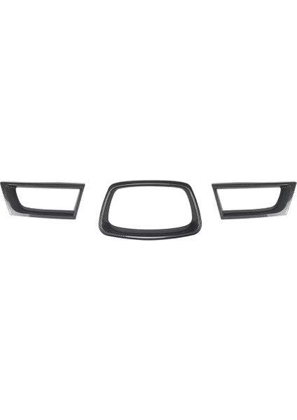 Subaru Impreza Wrx Stı 9 2006-2007 Araba Ön Orta Izgara Grille Kapak Döşeme Sticker Aksesuarları Karbon Fiber (Yurt Dışından)