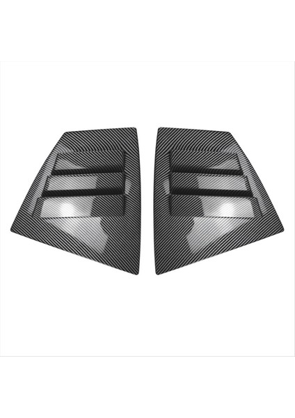 Araba Arka Üçgen Pencere Panjur Panjurları Panjurlar Kapak Kapağı Subaru Wrx Sti Va 2014-2021 Karbon Fiber (Yurt Dışından)