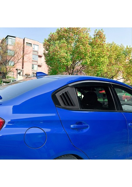 Araba Arka Üçgen Pencere Panjur Panjurları Panjurlar Kapak Kapağı Subaru Wrx Sti Va 2014-2021 Karbon Fiber (Yurt Dışından) indirimleri